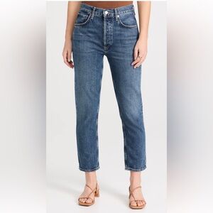 Agolde Riley Crop straight jeans